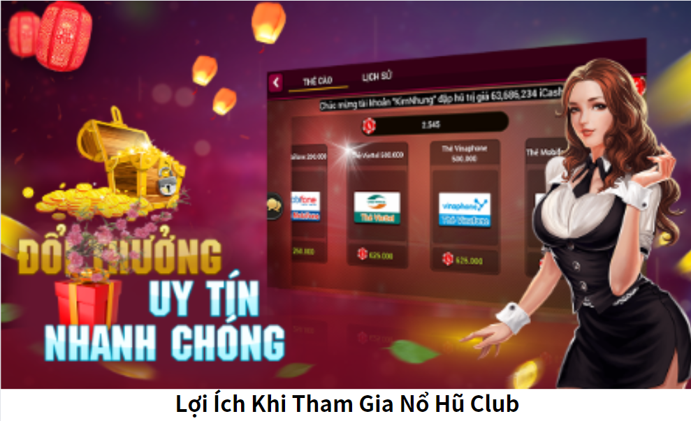 Các Trò Chơi Nổ Hũ Mới Nhất Trên Nổ Hũ Club