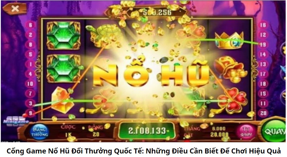  Cổng Game Nổ Hũ Đổi Thưởng Quốc Tế: Những Điều Cần Biết Để Chơi Hiệu Quả 