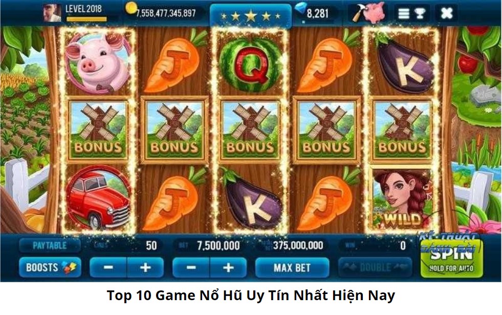 Top 10 Game Nổ Hũ Uy Tín Nhất Hiện Nay