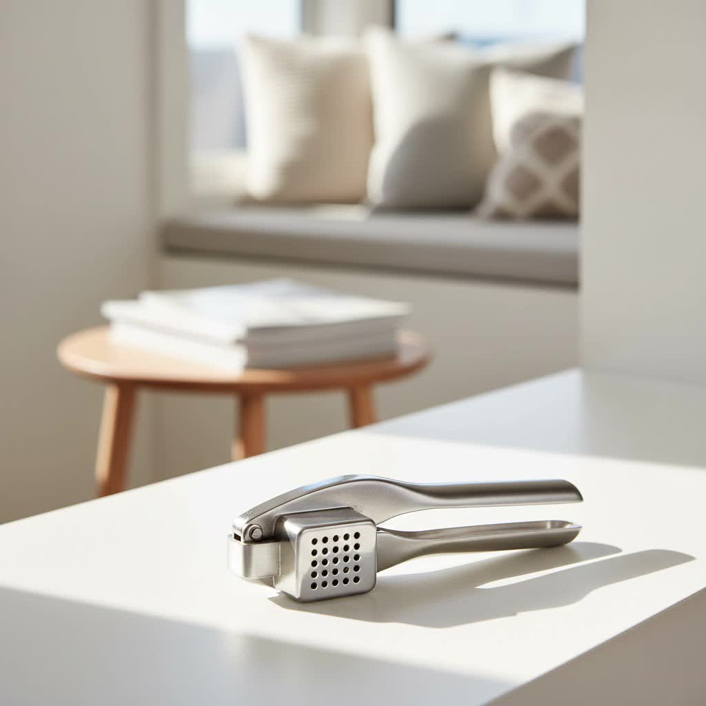 The Enduring Charm of a Vintage Garlic Press: A Timeless Kitchen Essential